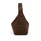 Preview: HELENA SUEDE BROWN Wildleder Handtasche