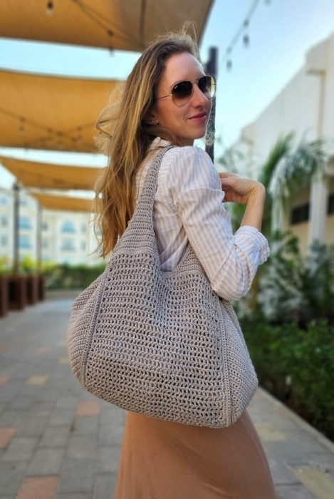 SEABREEZE HOBO GREY