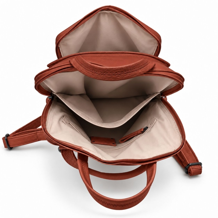Preview: CITY BACKPACK COGNAC