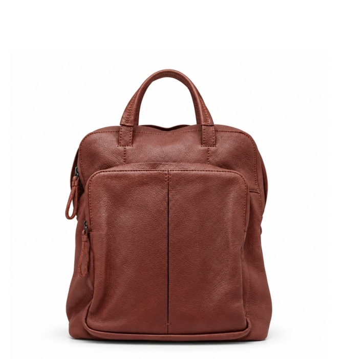 CITY BACKPACK COGNAC