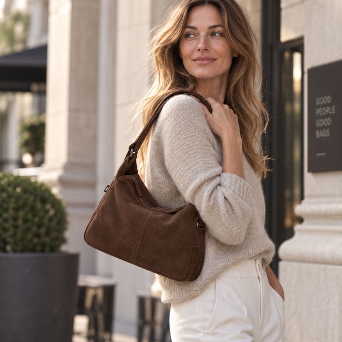 Preview: HELENA SUEDE COFFEE