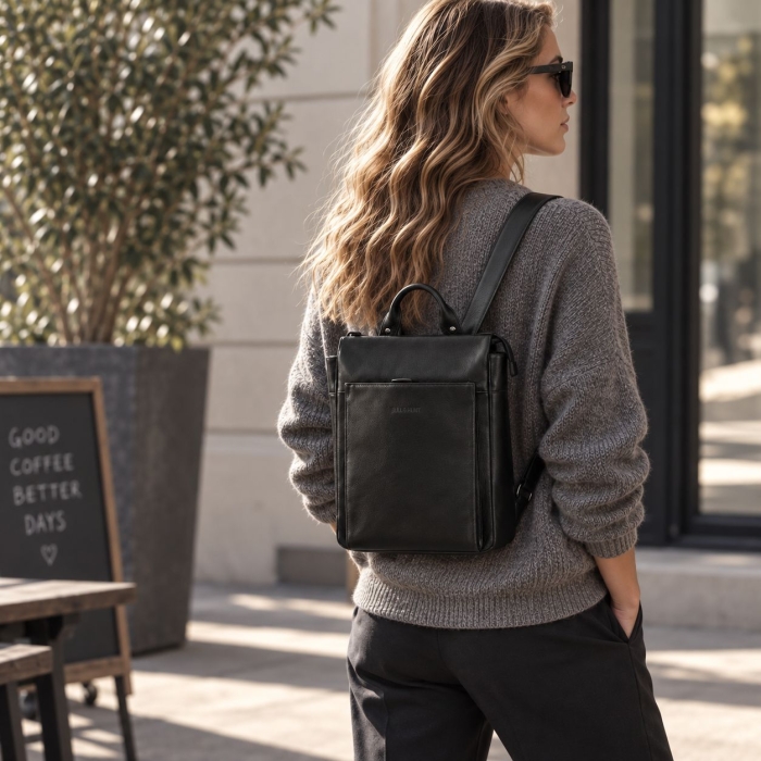Preview: POCKET BACKPACK BLACK Rucksacktasche