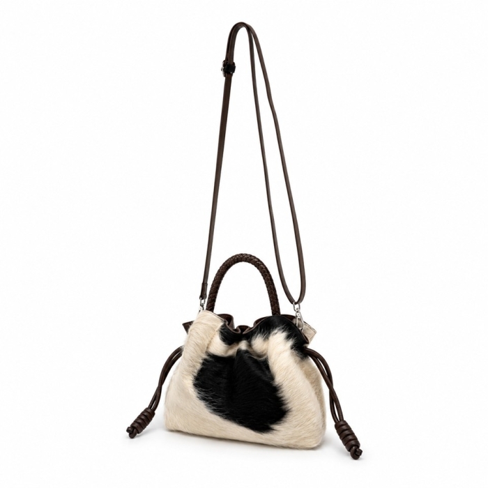 MARLOW LE SAC SHERPA BLACK&WHITE