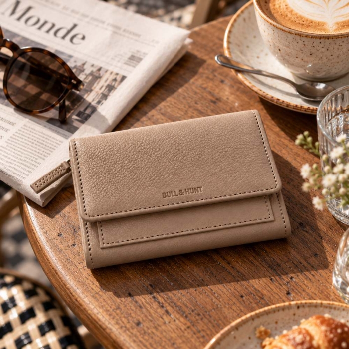 Preview: MIDI FLAP WALLET POWDER