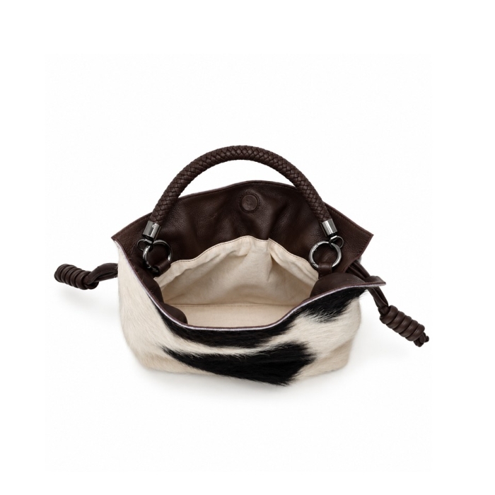 MARLOW LE SAC SHERPA BLACK&WHITE