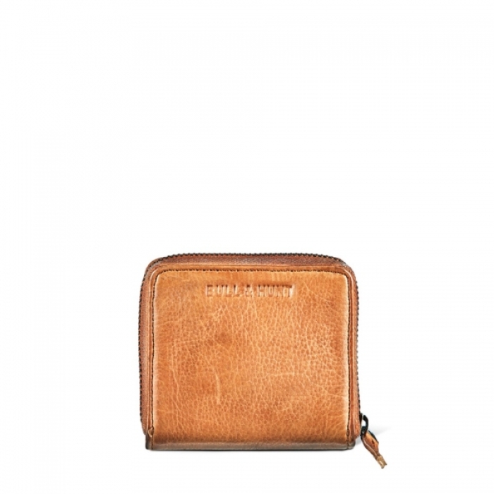 MINI ZIP WALLET LIGHT TAN