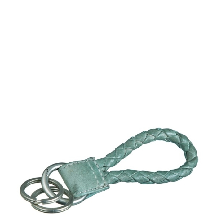 KEYRING No2 STEEL BLUE