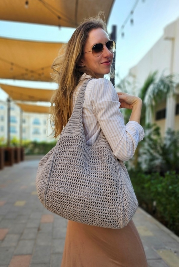 SEABREEZE HOBO GREY