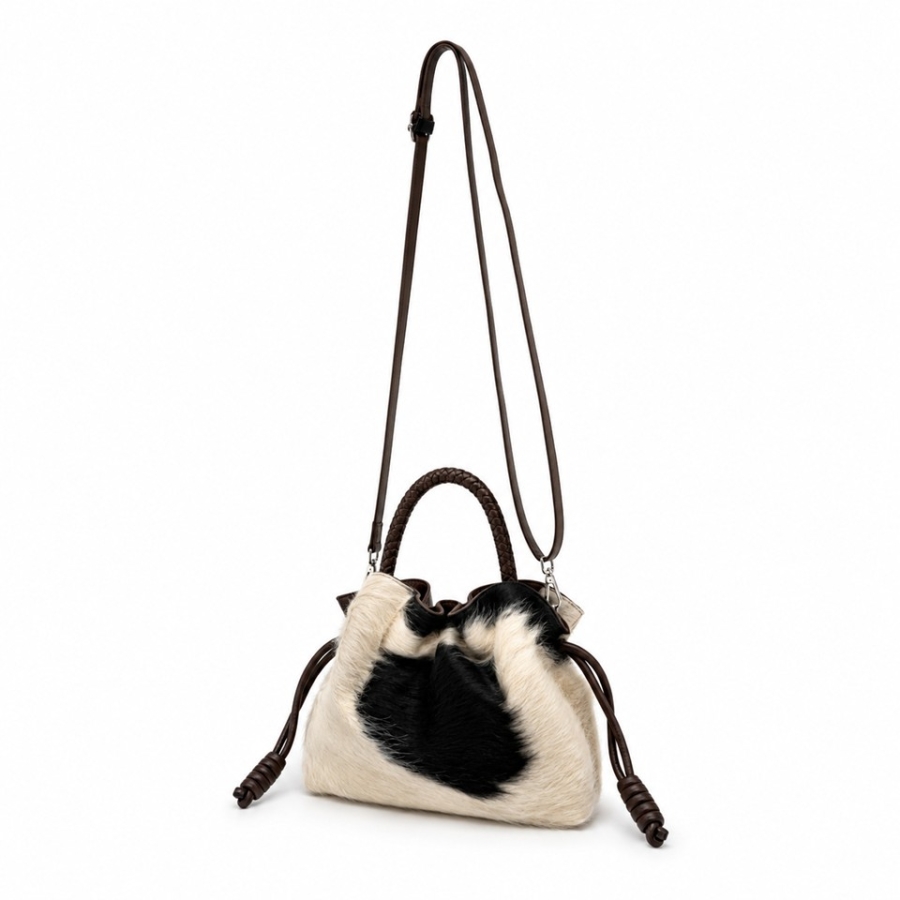 MARLOW LE SAC SHERPA BLACK&WHITE