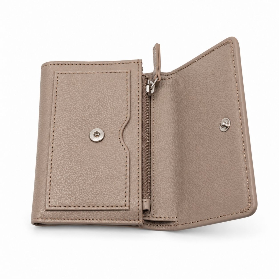 MIDI FLAP WALLET POWDER