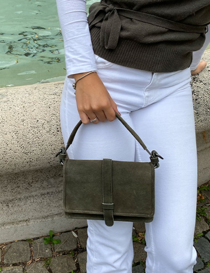 LIANA SUEDE GREEN LIANA SUEDE GREEN