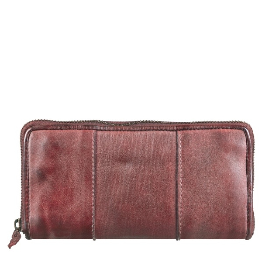 ZIPWALLET BURGUNDY